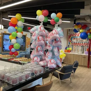 48 bags of yummy fresh cotton candy from Rainbow