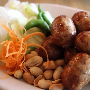 Fermented Esan sausage. Delish!