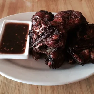 The fried chicken was great.