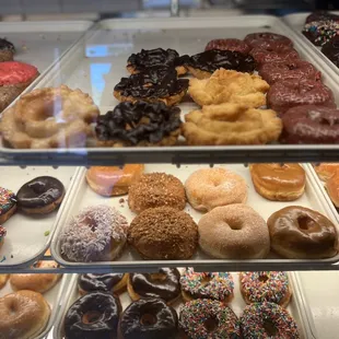 Variety of donuts to choose from