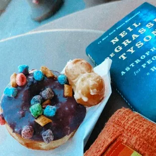 Crunch berry donut! (And of course some donut holes!!)