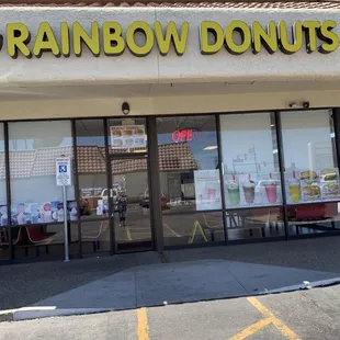 Rainbow Donuts