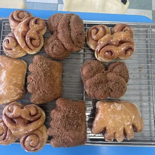 Bear Claws and Butterflies
