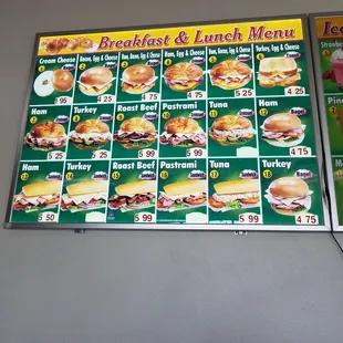 Huge sandwiches