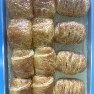 Ham, Cheese Croissant and Ham Cheese Jalapeno Croissant.