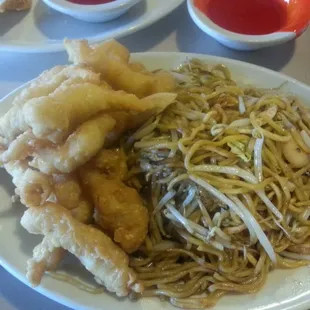 Bathtub of Lo Mein Noodles