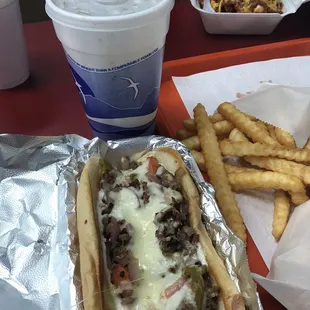 Philly cheesesteak