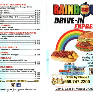 Menu Front