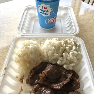 BBQ Beef Lunch Plate