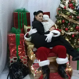 Pictures with Santa