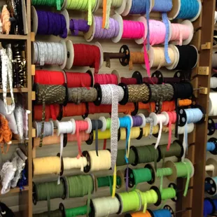 Big variety of headband elastic. Only .60 cents per yard