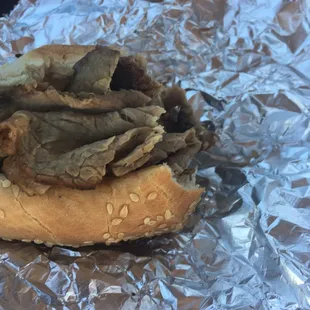 For $7.50 what they call tri-tip is dry-tip.  No love another freezer taste like meat.