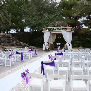 Outdoor courtyard