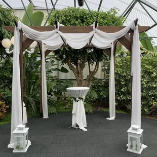 A ceremony space