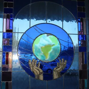 Close up of this Stained Glass Window