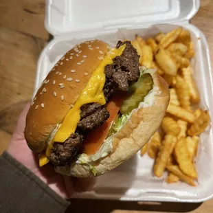 Cheeseburger combo