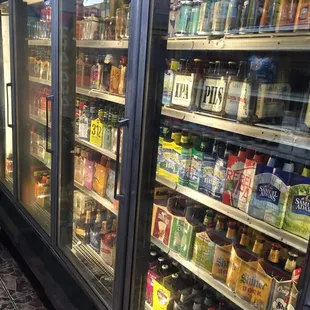 Craft beers nice selection