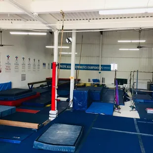 RGA has been renovated and expanded! Here are some pictures of the newly extended side of the gym!