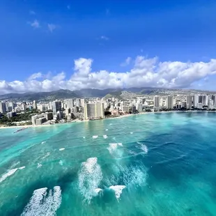 Waikiki coast