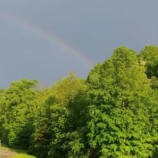 Rainbow over Rainbow Hills Winery