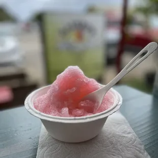 Rainbow House Shave Ice