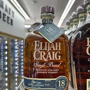 two bottles of elijah craig