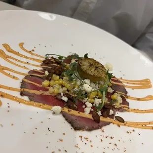 North American Bison Carpaccio