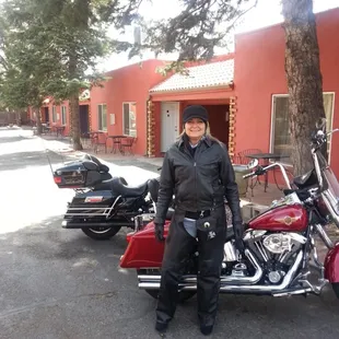 Rode  down back in March, this was our first stay here, and we are back..