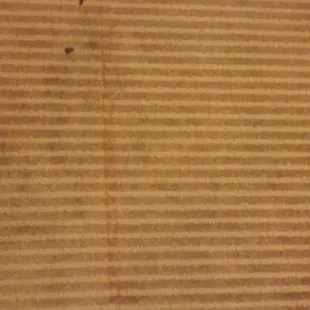 Dirty stained carpet