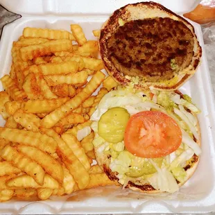 Cheeseburger Basket $5.49