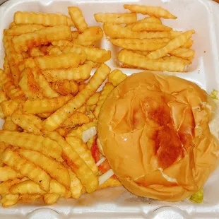 Cheeseburger Basket $5.49