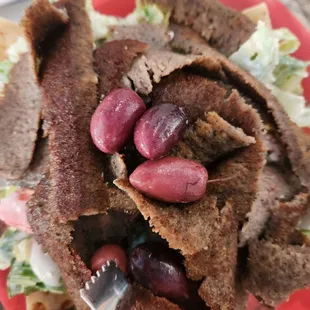 Greek Isle salad (half)