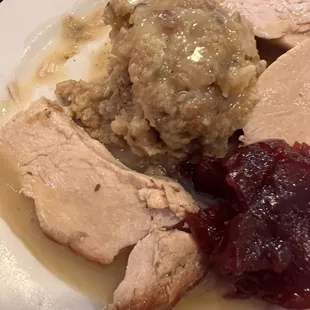 Turkey and dressing