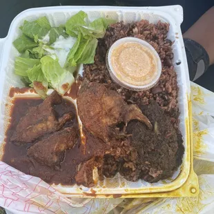 Jollof Rice With Stew