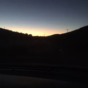 Sunset was just beautiful