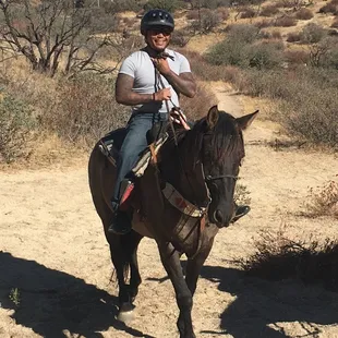 Perfect picture of horse and model !!