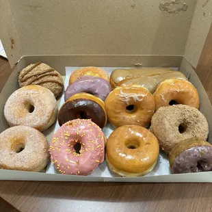 A mixed dozen