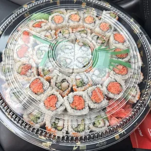 Sushi tray
