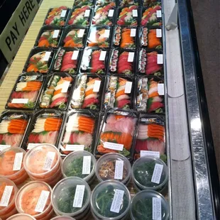 Variety sushi &amp; sashimi