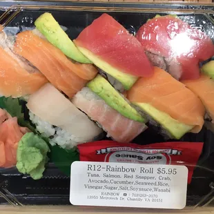 It&apos;s cheap, but inferior even by supermarket sushi standards