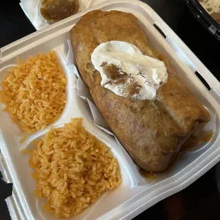 Chimichanga Dinner