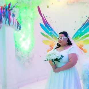 Walking down the aisle on my wedding day