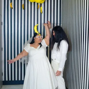 Banana balloon exhibit