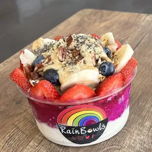 Rainbowls  Pitaya and coconut bowl