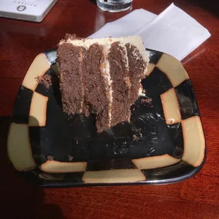 Chocolate peanut butter cake...