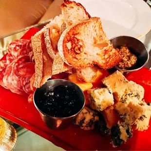 meat and cheese board