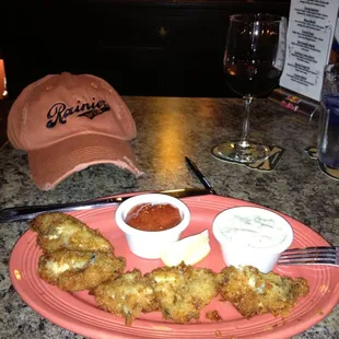 Pan Fried Oysters