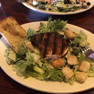 Blackened Salmon Caesar Salad