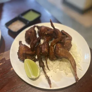 Deep fried quails ($17)  IG: @ohmyono