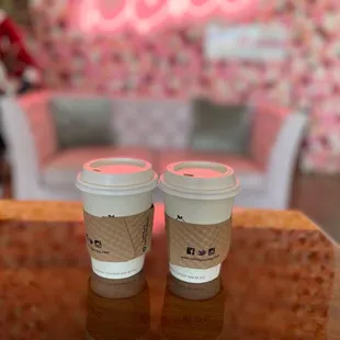 Masala Chai and Mocha